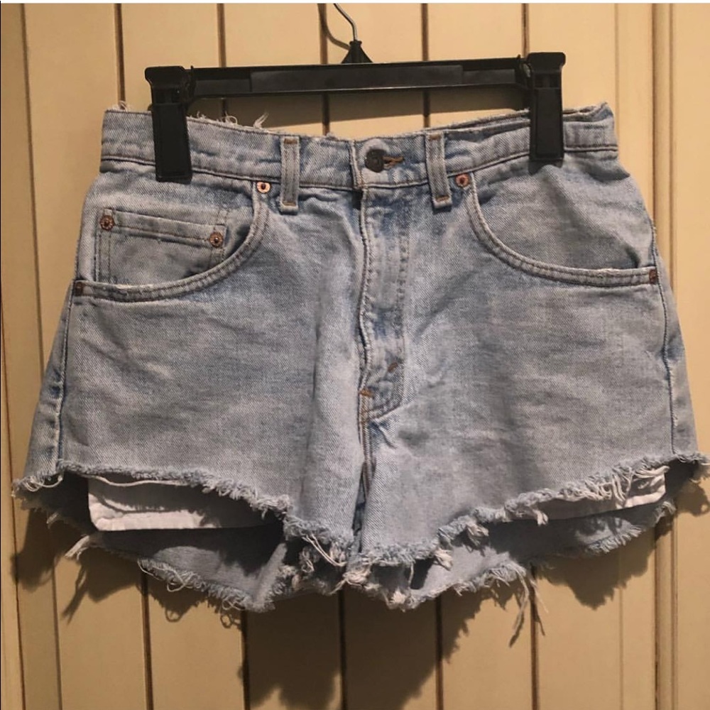 Levi’s Vintage Slightly Distressed Jean Shorts